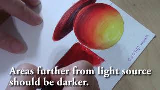 How to: Warm colors value sphere