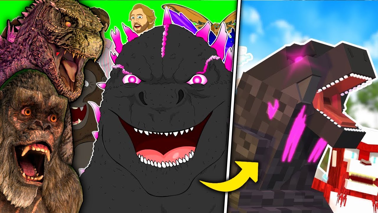 Godzilla x Kong Musical But it's in Minecraft?