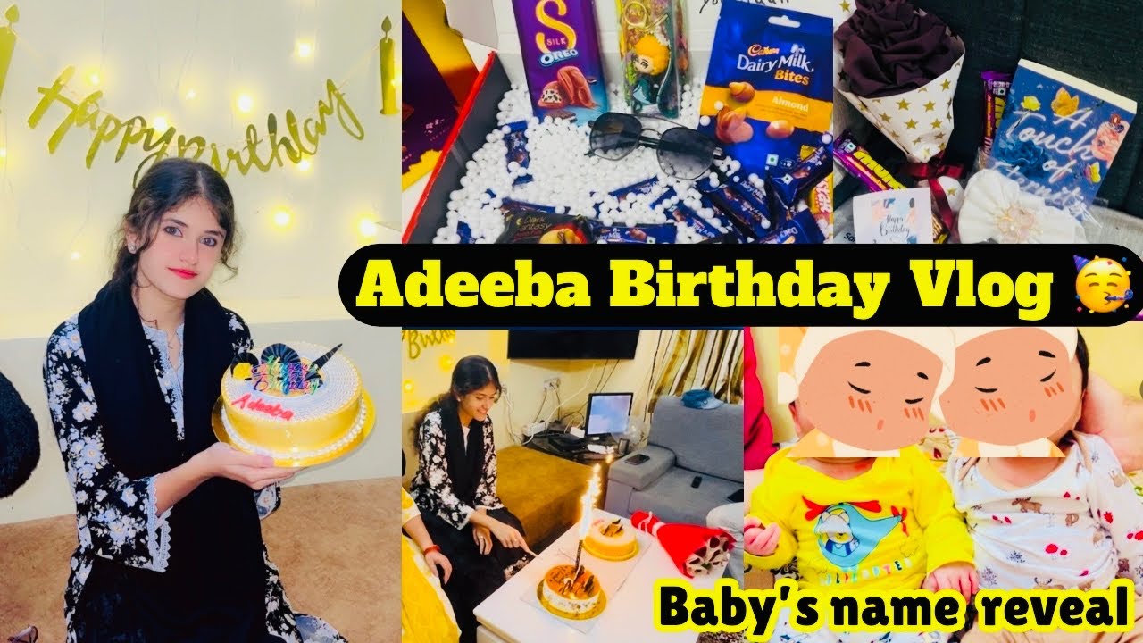 My sister birthday vlog 🥳| baby’s name reveal 😍| family fun vlog 
