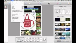 Exporting as a PDF in Comic Life