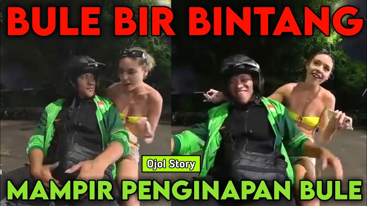 BULE AUSTRALIA KEBANYAKAN BIR BINTANG 😁 OJOL BALI ANTAR SAMPAI PENGINAPAN