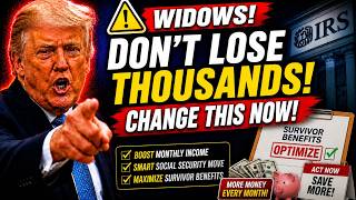 Survivor Benefits Mistake That Costs Widows Thousands | How to Switch Social Security Strategies