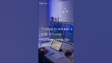 RULE no 3. code supercharge. #coding #shorts #motivation