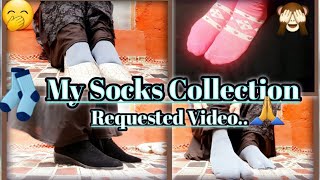 My New Winter Socks Collection Winter Socks For Ladies Socks With Bellies Requested Video