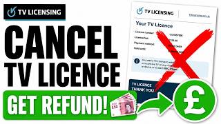 How to Cancel TV Licence UK Online - AND GET A REFUND!