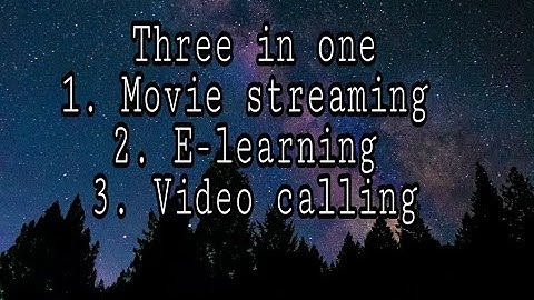 Android app(project) three in one app movie streaming, e-learning, video calling