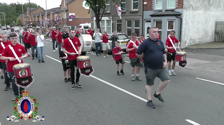 Tullycarnet FB @ Gertrude Star FB 60th Anniversary Parade 09/07/22