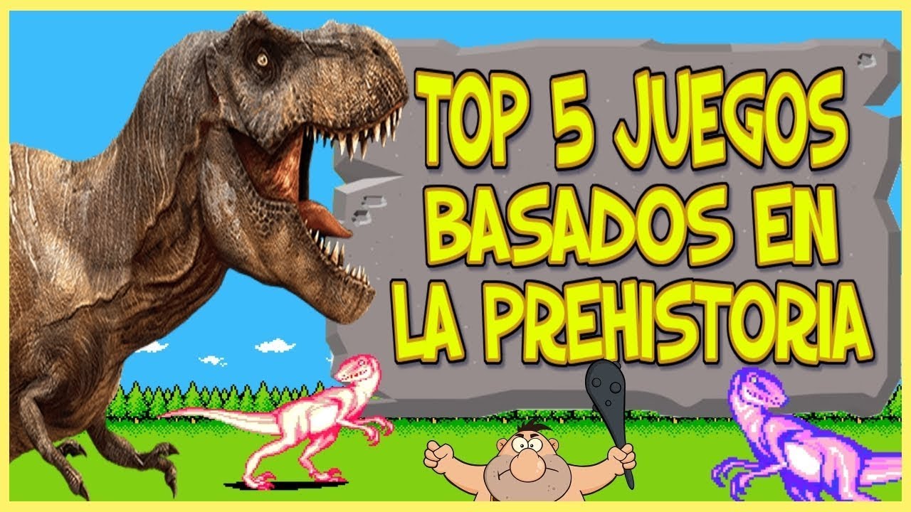 TOP 5 JUEGOS BASADOS EN LA PREHISTORIA - YouTube