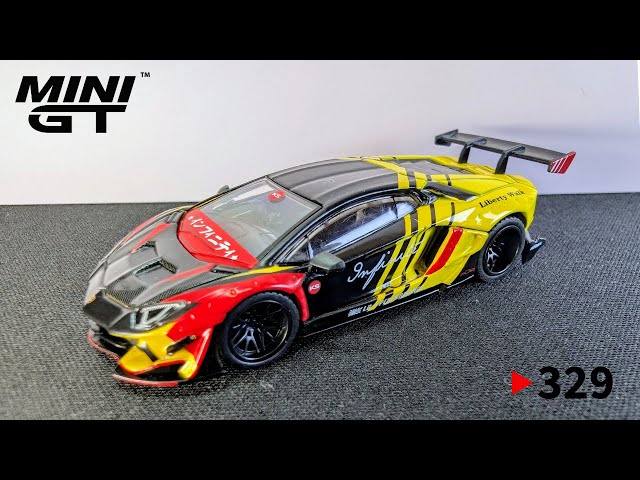 Mini GT 329: LB*WORKS Lamborghini Aventador Limited Edition