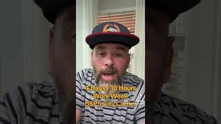 USPS 4 Day / 10 Hour Workweek