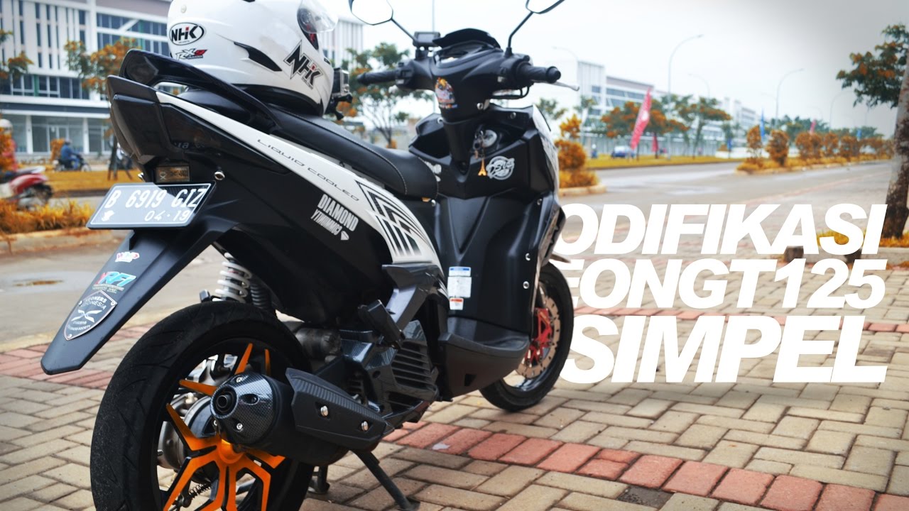 MODIFIKASI XEON  GT  125  SIMPEL YouTube