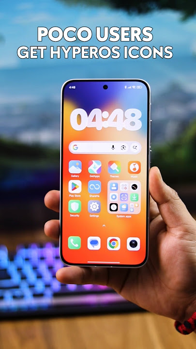 Install HYPER OS Icons on POCO Phones