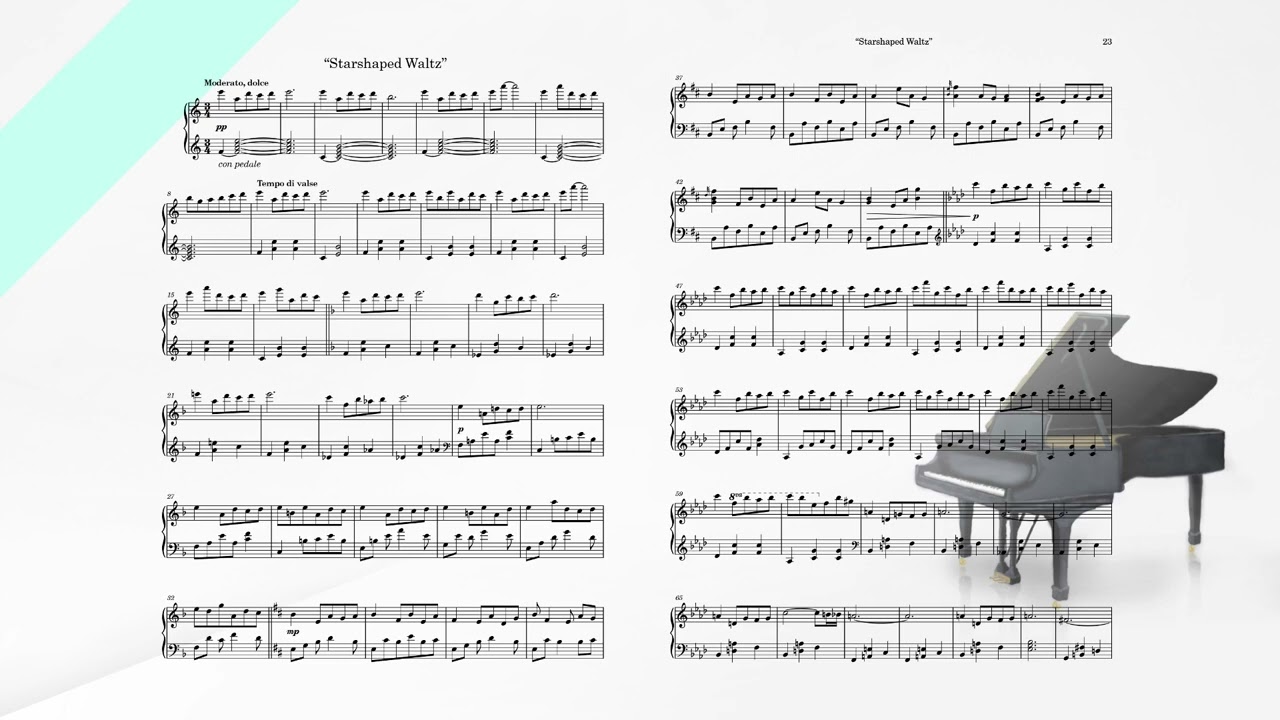 Starshaped Waltz for Piano