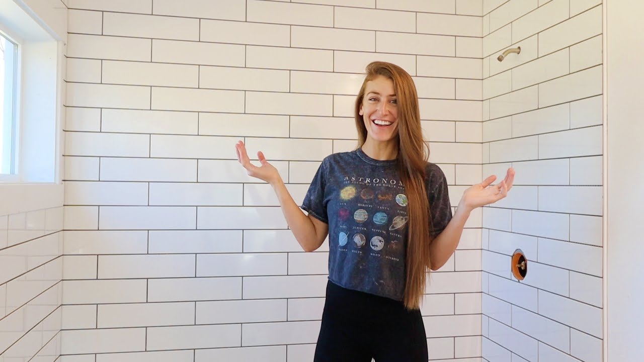 Tiling Our SHIPPING CONTAINER HOME Shower!