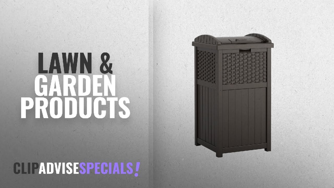 10 Best Selling Suncast Lawn & Garden Products [2018 ]: Suncast Outdoor Trash Hideaway
