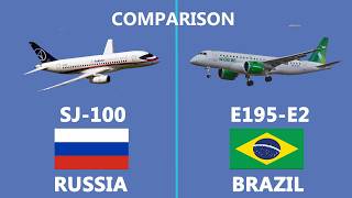 Comparison between Russia SJ-100 and Embraer E195-E2 Comparison between Russia SJ-100 and Embraer E195-E2