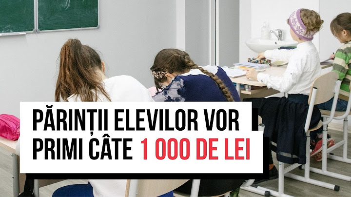Părinții elevilor vor primi câte 1 000 de lei. Opoziția: „Сorupție electorală”