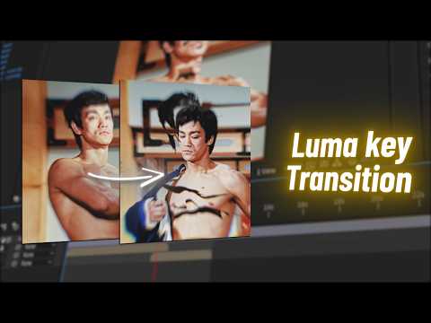 Luma Key Transition | Adobe After Effects tutorial