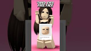 Tired Eyes Free Face Roblox