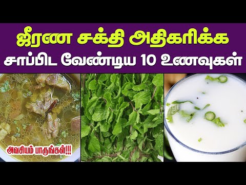 Top 10 Foods for Good Digestion in Tamil Digestion Friendly Foods Foods to Improve Digestion