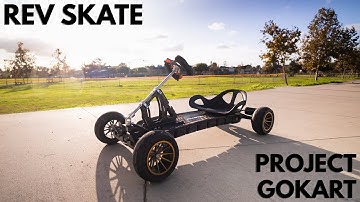 DIY 40MPH GOKART from an ESK8? (REV Assembly Guide)