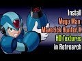 How to Install Mega Man: Maverick Hunter X HD Texture Pack in RetroArch PPSSPP