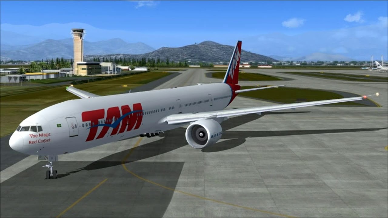 JJ8027 777-300ER LATAM SANTIAGO - SAO PAULO GRU