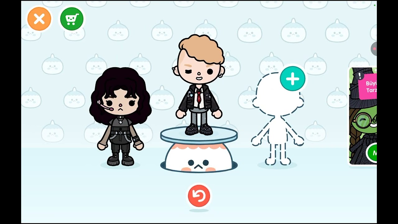 Bugün Toca World oynadım