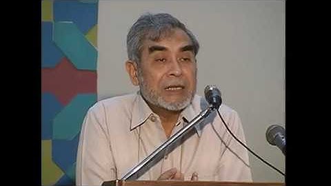 Amr bil Maroof Nahi Anal Munkar Speaker Prof. Dr.Anis Ahmad