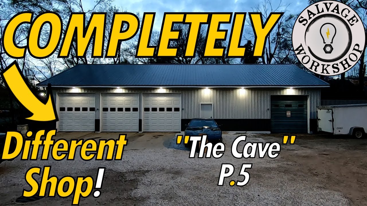 You WON'T Believe this is THE SAME SHOP!!! Part 5 Rebuilding of "The Salvage Cave" YouTube