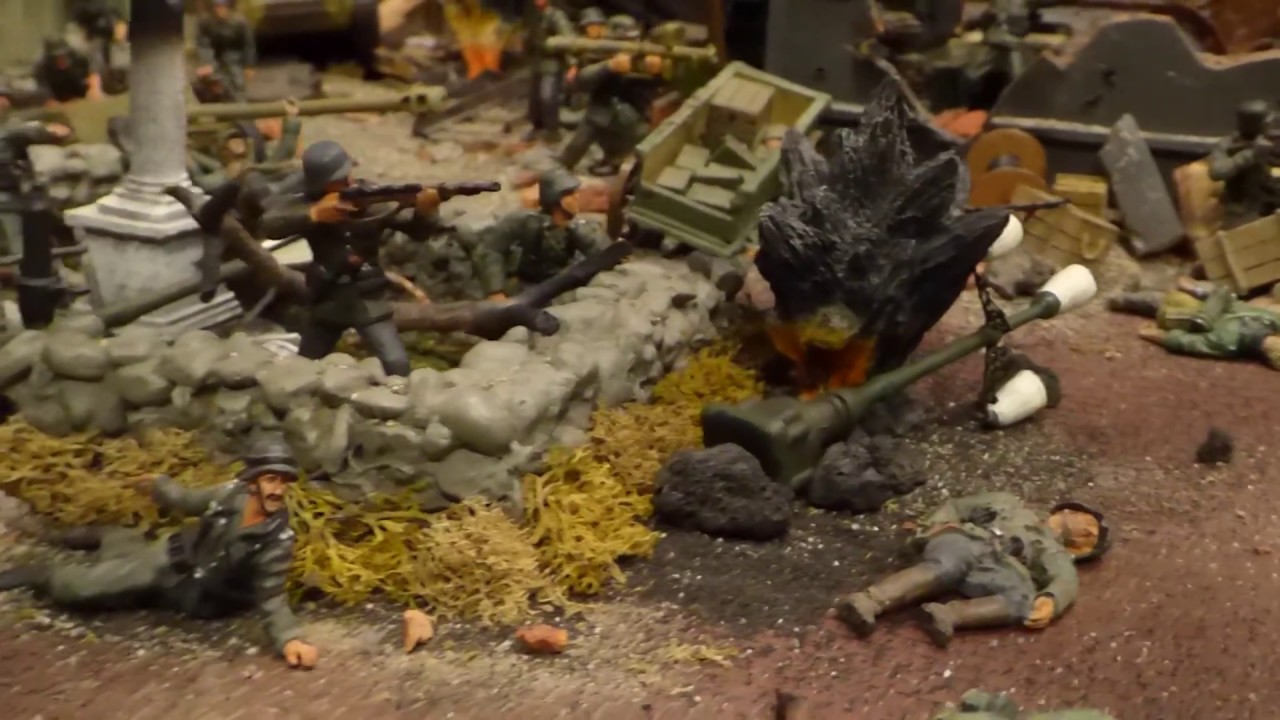 Battle of Stalingrad 1942 /43 Diorama- German 6th Army vs Russian
