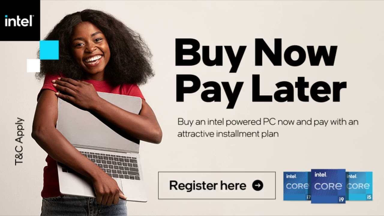 Buy any intel laptop now and pay later, only on Konga!!! YouTube