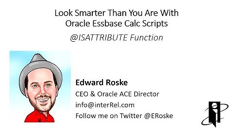 Essbase @ISATTRIBUTE Function
