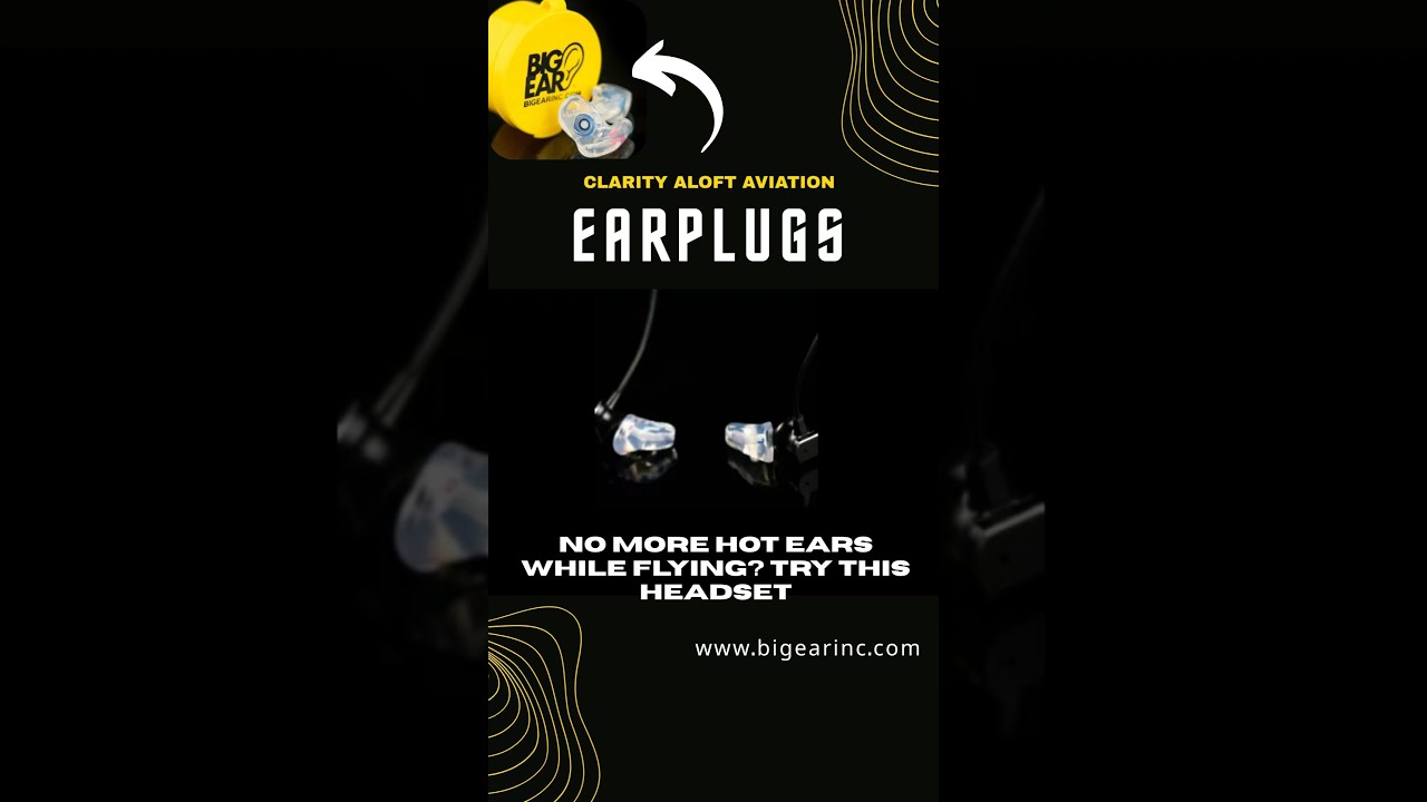 No More Hot Ears While Flying? Try THIS Headset