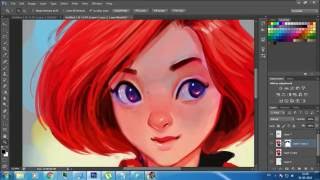 redhead 40 min sketch..