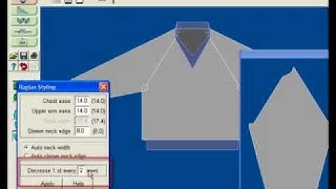 Designaknit 8 - Standard Garment Shaping 6