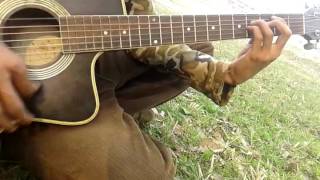 Video-Miniaturansicht von „Bistarai Bistarai Dubdai Chu ( Learn Acoustic guitar in nepali song )“