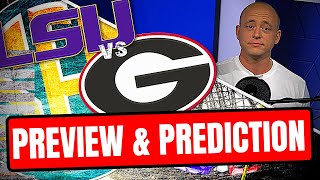 UGA vs LSU - SEC Championship Preview + Prediction (Late Kick Cut)