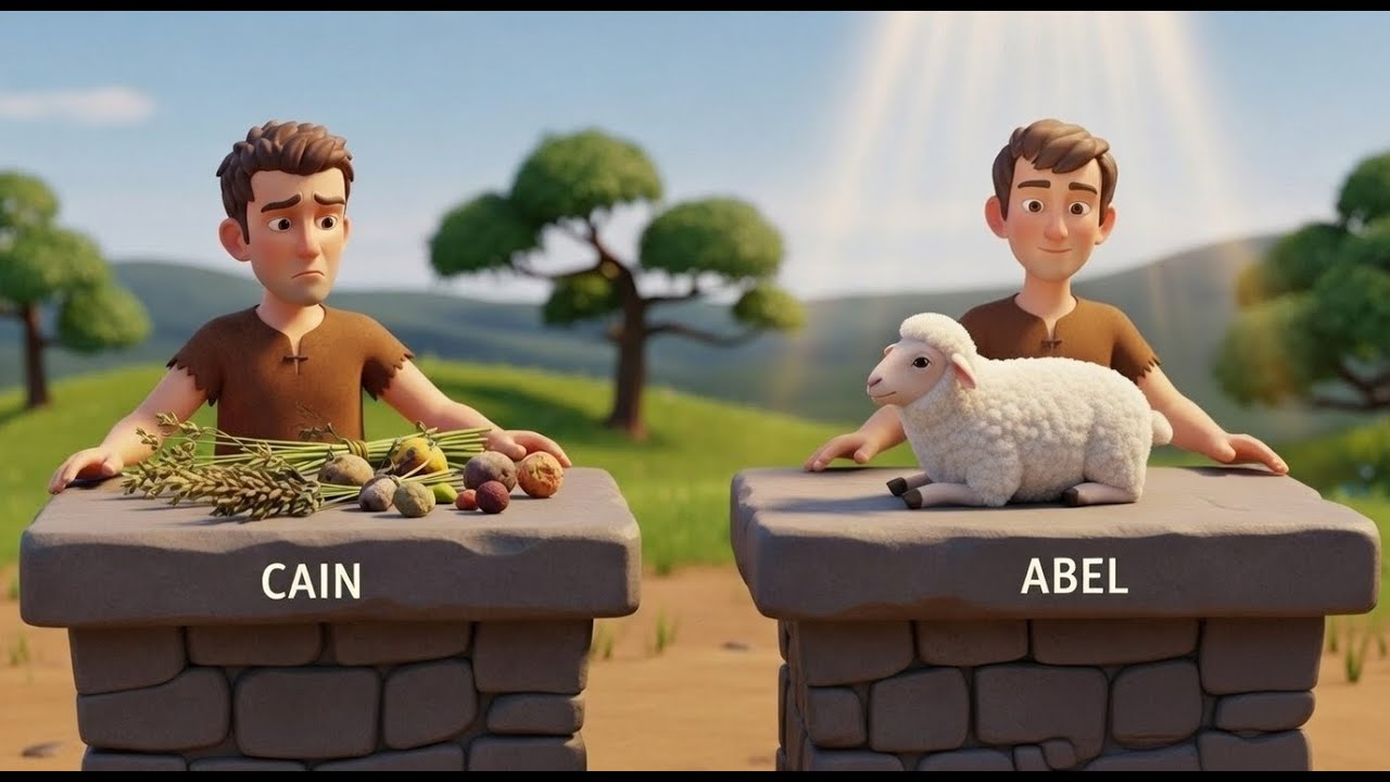 The Story of Cain and Abel | Two Brothers, Two Offerings | Bible Animation