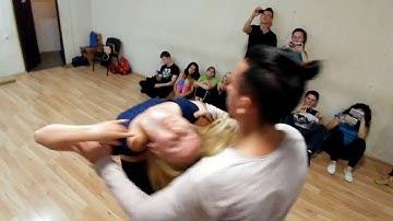 Carlos Oliveira & Anastasia - How do I say by Usher - Zouk Demo in St. Petersburg