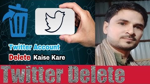 How to Delete Twitter Account Permanently || how to delete Twitter account