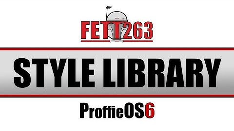 ProffieOS6 Style Library Introduction