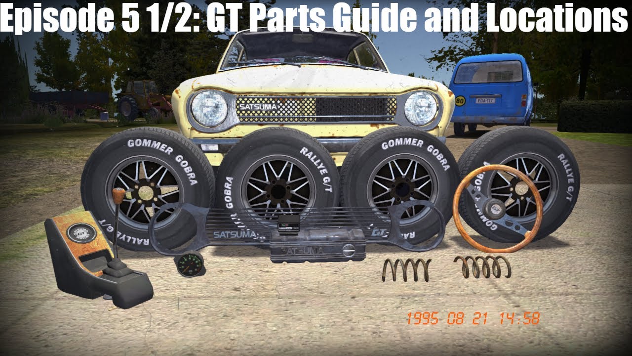 Snazzy's My Summer Car Guide: Episode 5.5 - Satsuma GT Guide - YouTube