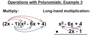 ALGEBRA & PRE-ALGEBRA REVIEW: Ch 2 Review (18 of 54) Operations with Polynomials: Example 3