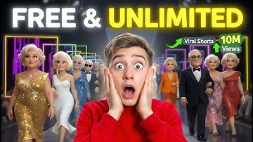 Maak virale AI-shorts met ÉÉN KLIK 🔥 100% gratis en onbeperkt | Geen bewerking nodig!