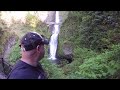 Horsetail & Multnomah Falls in Oregon