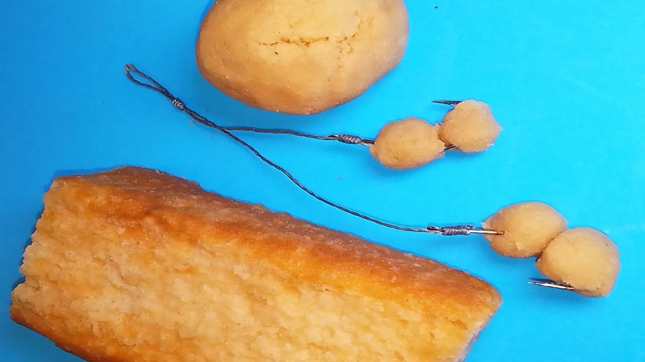 Instant recipe for making carp fishing bait with any toast!