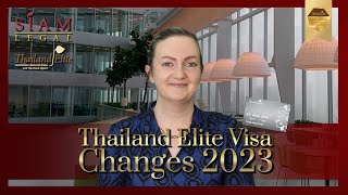 Thailand Elite Visa Changes 2023