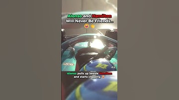 Alonso Was Not Happy with Hamilton 👏