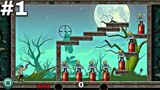 Stupid Zombies | Stage - 1 | All 60 Levels | Top Player screenshot 3